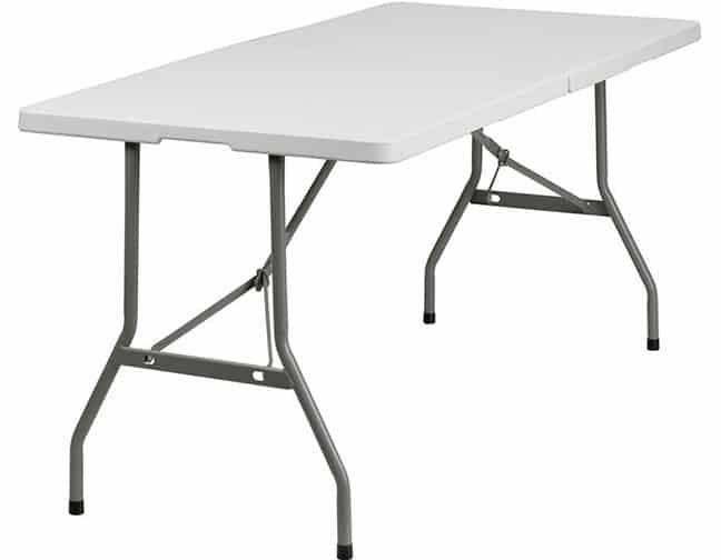 6ft rectangle table