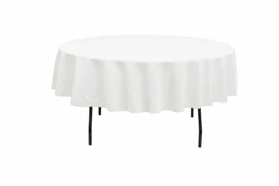 90in Round Table Linen Rental
