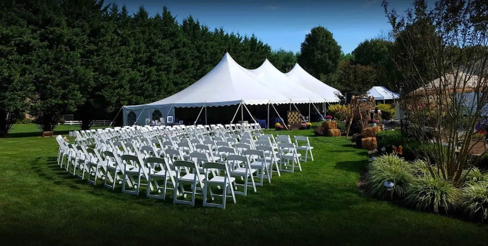 Beautiful Ceremony With Tent Reception