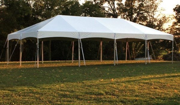 20x40 frame tent rental