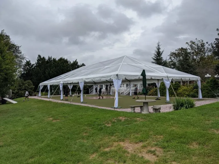 Clear Top Frame Tent Rental
