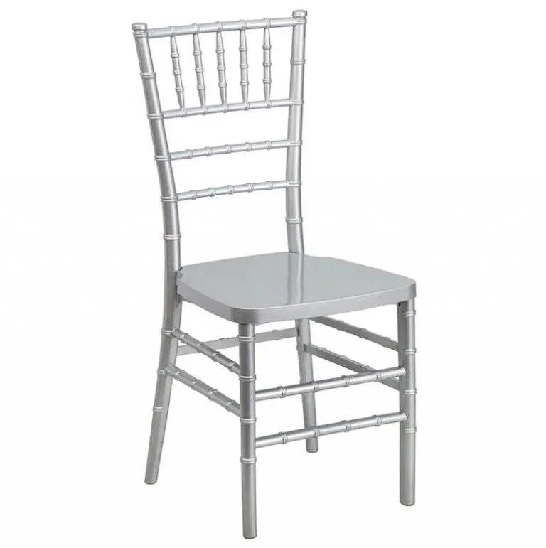 Silver Chiavari Chair Rentals
