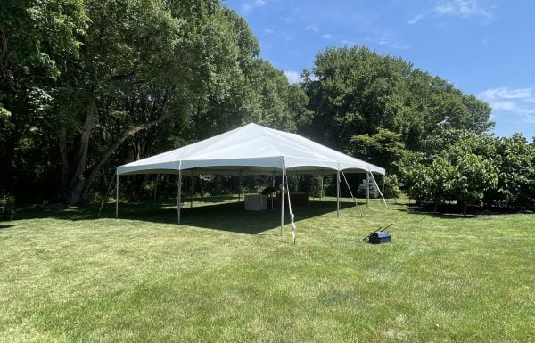 30x45 frame tent rental