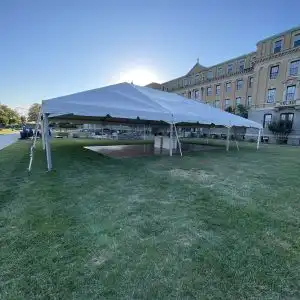 40x60 Navi-Trac frame tent rental