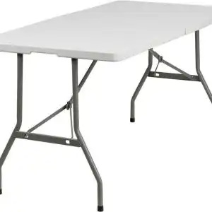 6ft Plastic Folding Table Rental