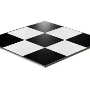 12x12 Black and White Checkered Dance Floor Rental