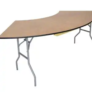 7ft Serpentine Table Rental