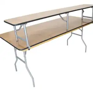 8ft Bar Top Rectangle Table