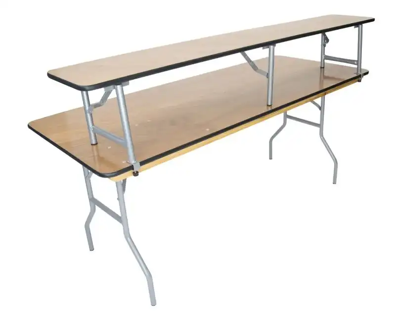 8ft Bar Top Rectangle Table
